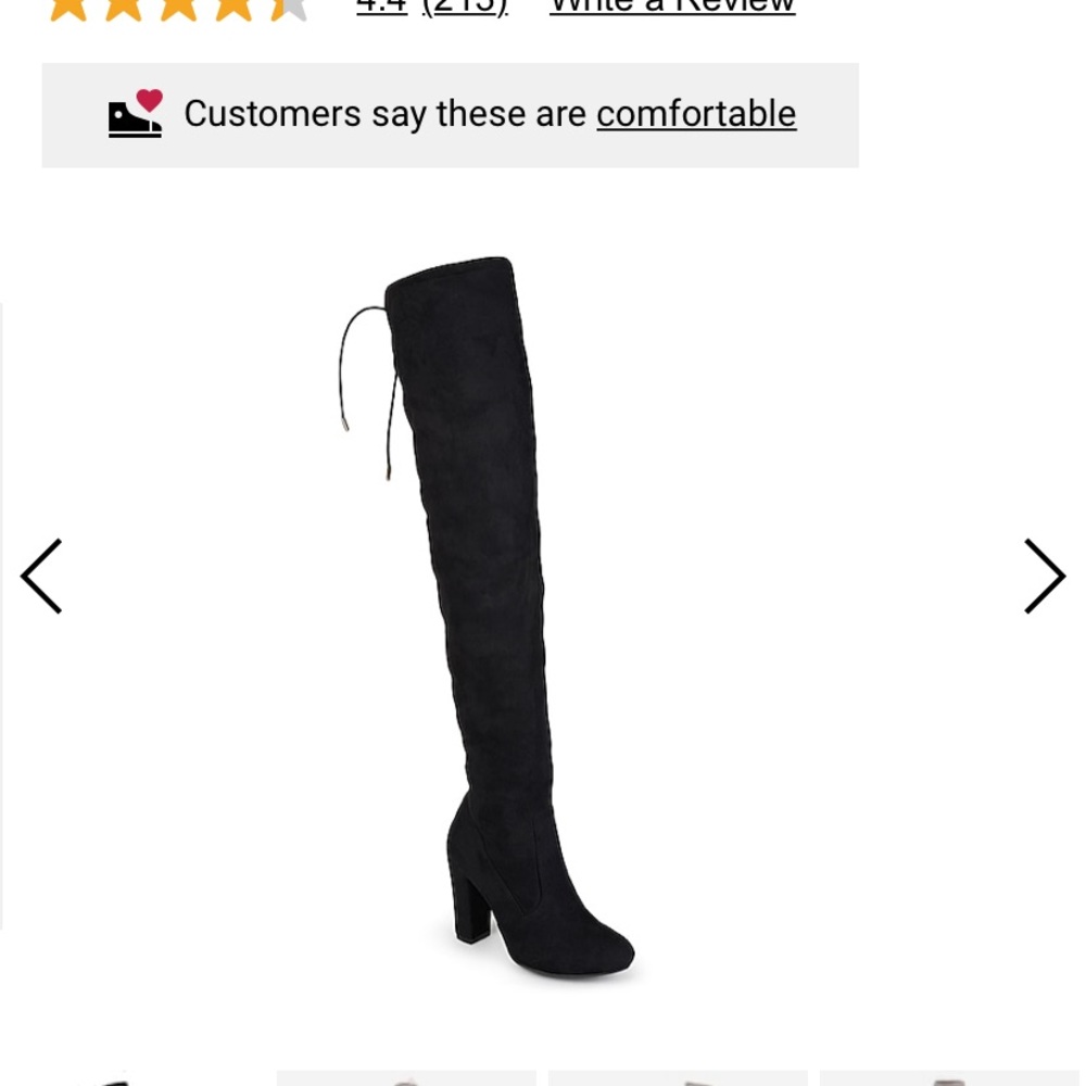 Over the knee Journey Collection boots